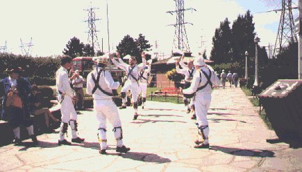 A Cotswold dance at The Floral Clock