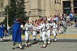 St Albans Morris Men dancing Wheatley