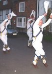 Nigel Moorcroft, Mike Bennett and Jon Peett in March Past, Eynsham