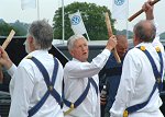 Chris Hillier, Trevor Adams & Pete Davis dance 'Pershore'